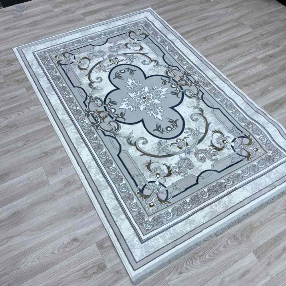 سجاد تركي سيرينتي نشقه ايراني 36235 كريم كريم مقاس  300*500