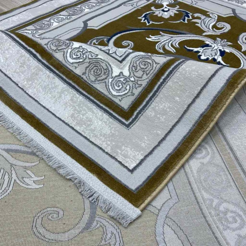 سجاد تركي سيرينتي نشقه ايراني 36235 ذهبي مقاس 400*400