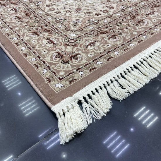 Türkiye Al Baha Classic Thick Soft Carpet 3403D Cappuccino Size 500*600