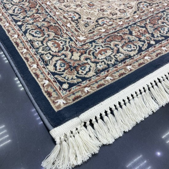 Türkiye Al Baha Classic Thick Soft Carpet 3403D Gray Size 500*800