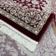 Al Baha Classic Thick Soft Turkish Carpet 3403D Burgundy Red Size 250*350