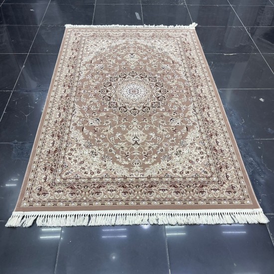 Türkiye Al Baha Classic Thick Soft Carpet 3403D Cappuccino Size 500*600