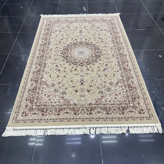 Türkiye Al Baha Classic Thick Soft Carpet 3403D beige Size 200*300