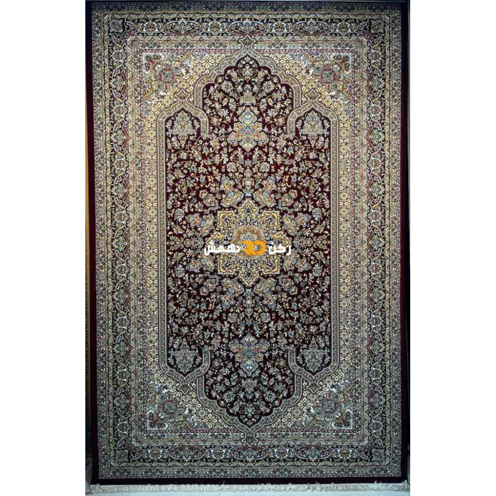 سجاد تركي الفخامة صوف اكرليك خيط مبروم 37878 لون احمر عنابي مقاس 100*200 سجاد تركي الفخامة صوف اكرليك خيط مبروم 37878 لون احمر عنابي مقاس 100*200