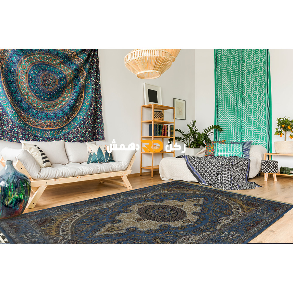 سجاد تركي الفخامة صوف اكرليك خيط مبروم 36963 لون سماوي مقاس 400*600 سجاد تركي الفخامة صوف اكرليك خيط مبروم 36963 لون سماوي مقاس 400*600