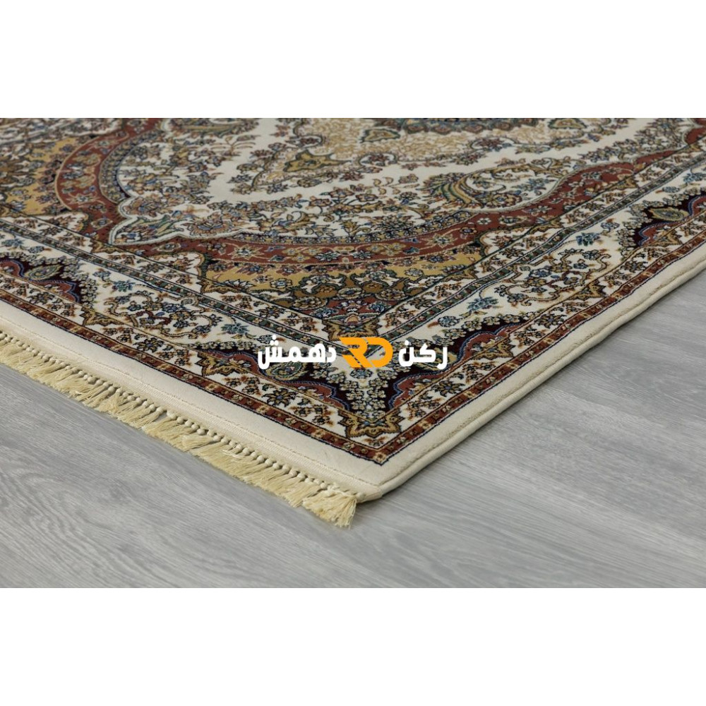 سجاد تركي الفخامة صوف اكرليك خيط مبروم 36963 لون كريم مقاس 100*200 سجاد تركي الفخامة صوف اكرليك خيط مبروم 36963 لون كريم مقاس 100*200