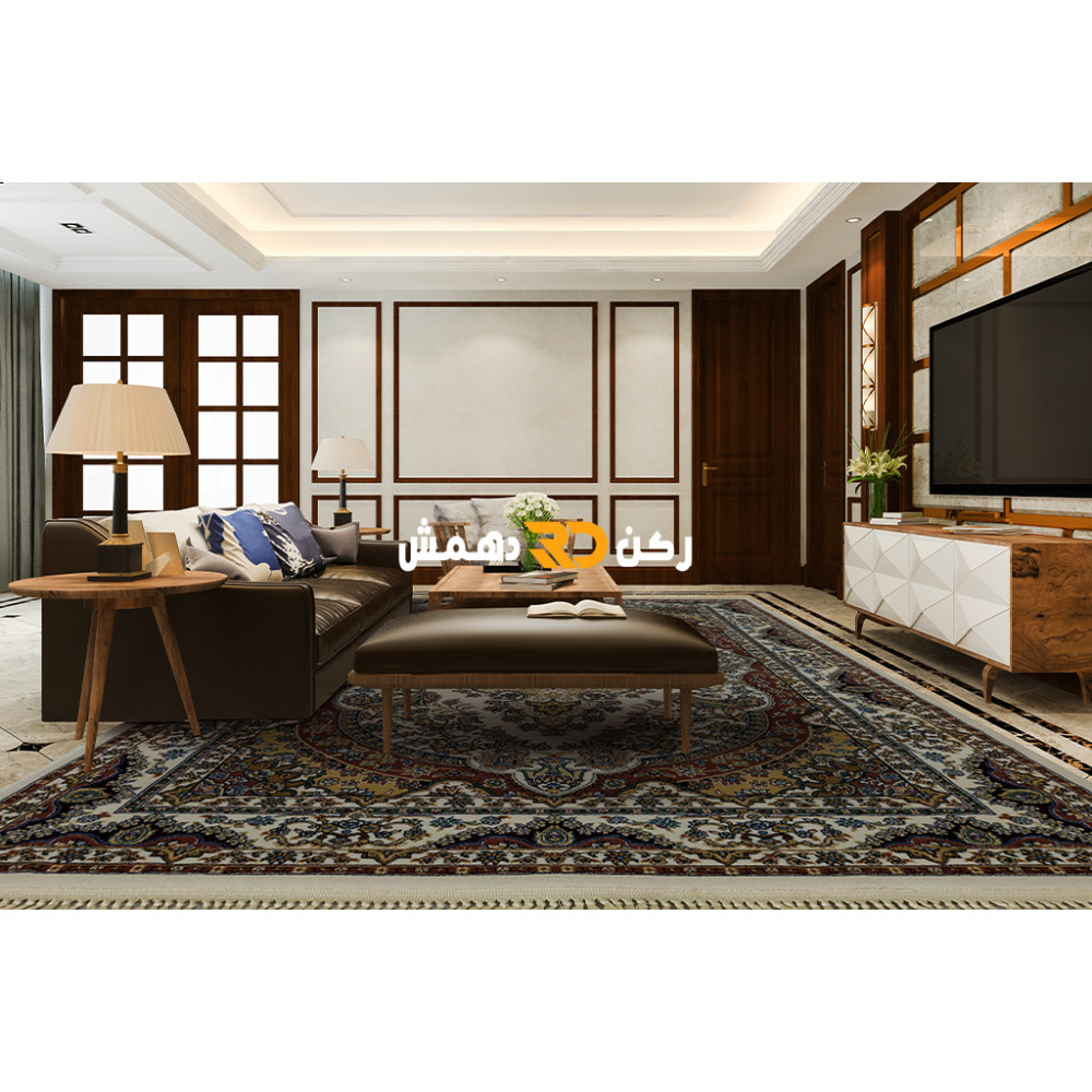 سجاد تركي الفخامة صوف اكرليك خيط مبروم 36963 لون كريم مقاس 100*200 سجاد تركي الفخامة صوف اكرليك خيط مبروم 36963 لون كريم مقاس 100*200