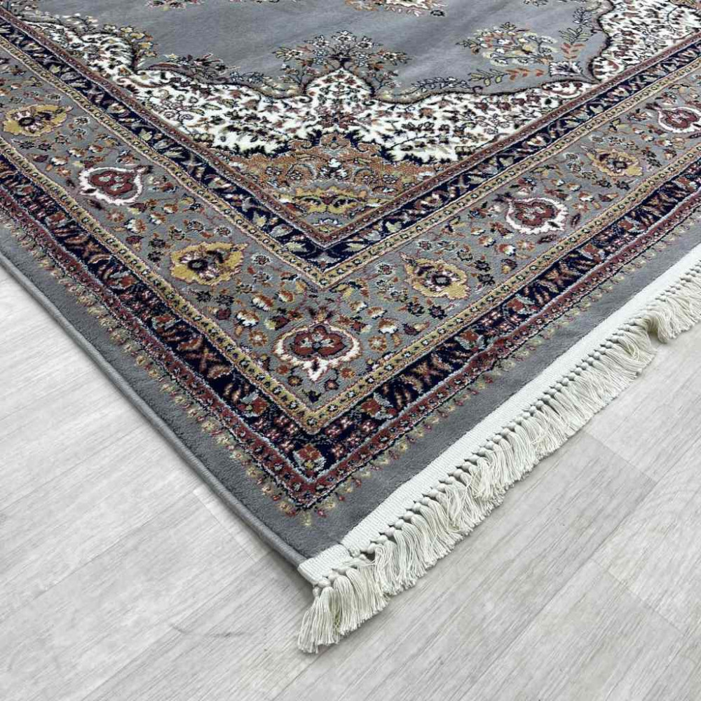 سجاد تركي الماس صوف درجه اولا كلاسيك سميك 38684A رصاصي مقاس 100*200 سجاد تركي الماس صوف درجه اولا كلاسيك سميك 38684A رصاصي مقاس 100*200