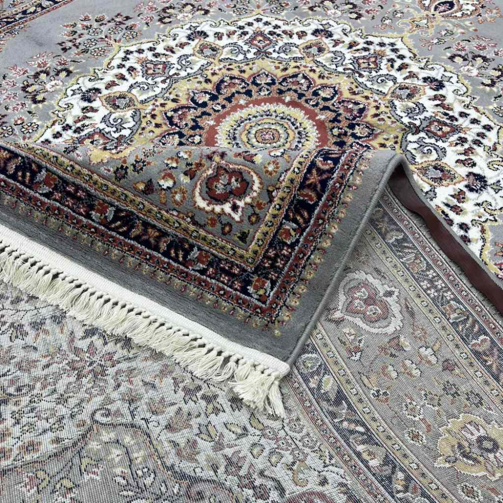 سجاد تركي الماس صوف درجه اولا كلاسيك سميك 38684A رصاصي مقاس 100*200 سجاد تركي الماس صوف درجه اولا كلاسيك سميك 38684A رصاصي مقاس 100*200