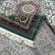 Turkish diamond carpet first class classic thick wool 38684A gray size 100*200