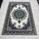 Turkish diamond carpet first class classic thick wool 38684A Cream size 100*300