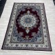 Turkish diamond carpet first class classic thick wool 38684A Red size 200*300