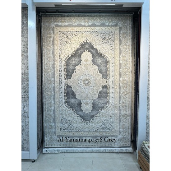 سجاد تركي اليمامة كلاسيك سميك ناعم 40378A رصاصي مقاس 500*800 سجاد تركي اليمامة كلاسيك سميك ناعم 40378A رصاصي مقاس 500*800