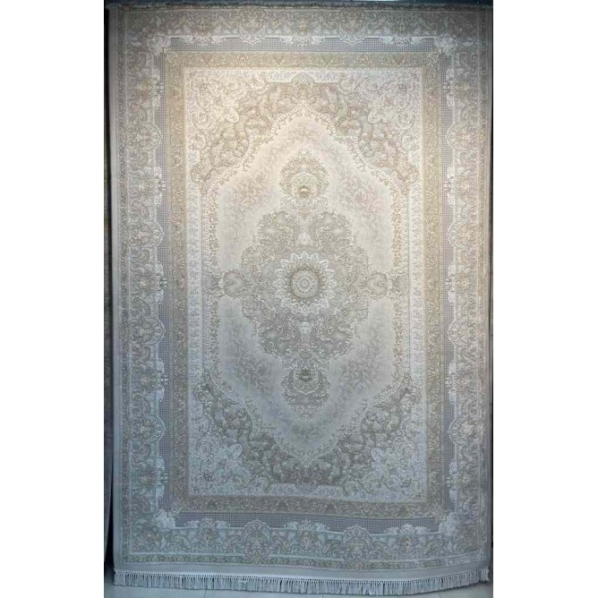 سجاد تركي اليمامة كلاسيك سميك ناعم 40378A كريم مقاس 100*300