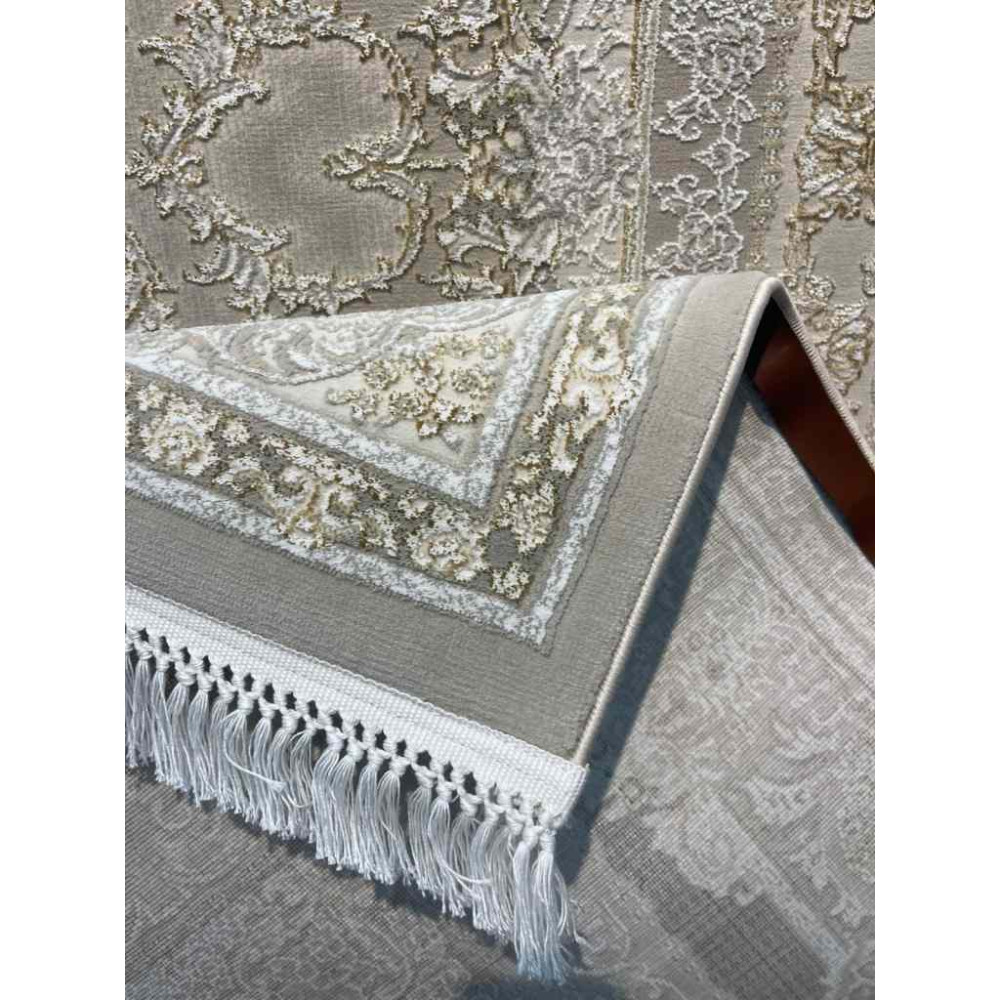 سجاد تركي اليمامة كلاسيك سميك ناعم 40378A بيج مقاس 400*500