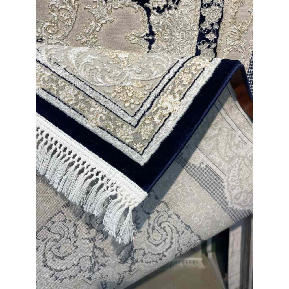 سجاد تركي اليمامة كلاسيك سميك ناعم 40378A كحلي مقاس 500*800 سجاد تركي اليمامة كلاسيك سميك ناعم 40378A كحلي مقاس 500*800