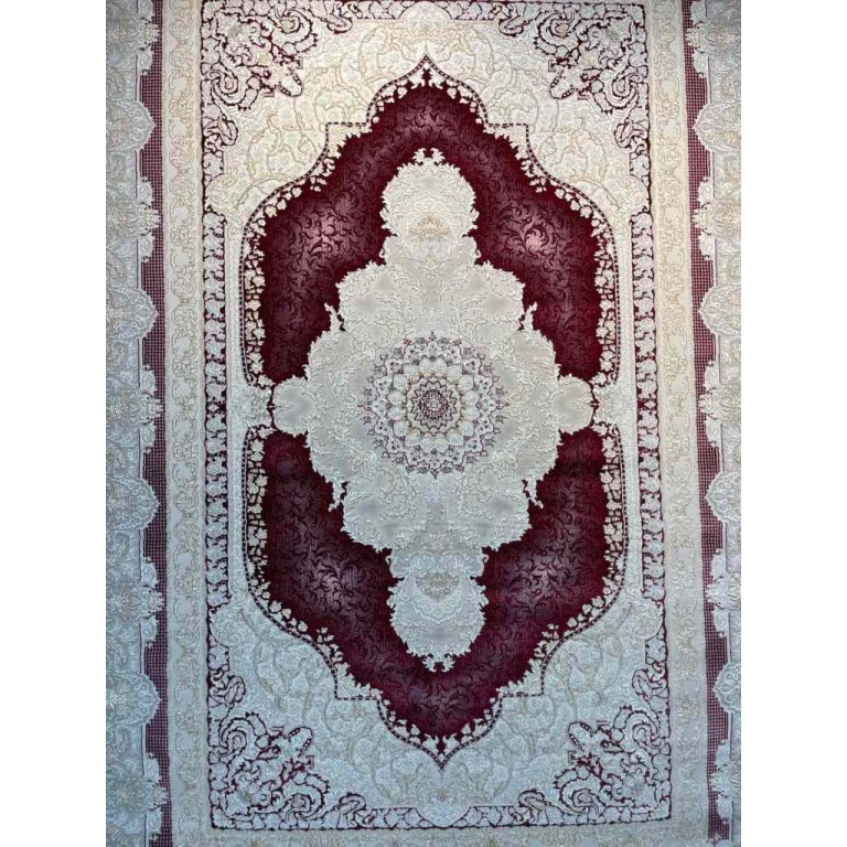 سجاد تركي اليمامة كلاسيك سميك ناعم 40378A احمر مقاس 100*300