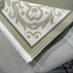 سجاد تركي فلورنس J674 بيج كريم مقاس 100*200 سجاد تركي فلورنس J674 بيج كريم مقاس 100*200