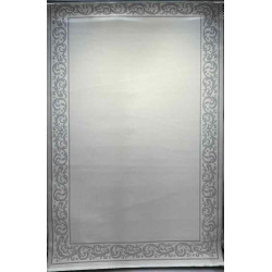 سجاد تركي فلورنس J674 كريم رصاصي مقاس 400*600