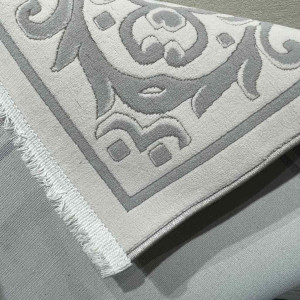 سجاد تركي فلورنس J674 كريم رصاصي مقاس 100*200 سجاد تركي فلورنس J674 كريم رصاصي مقاس 100*200