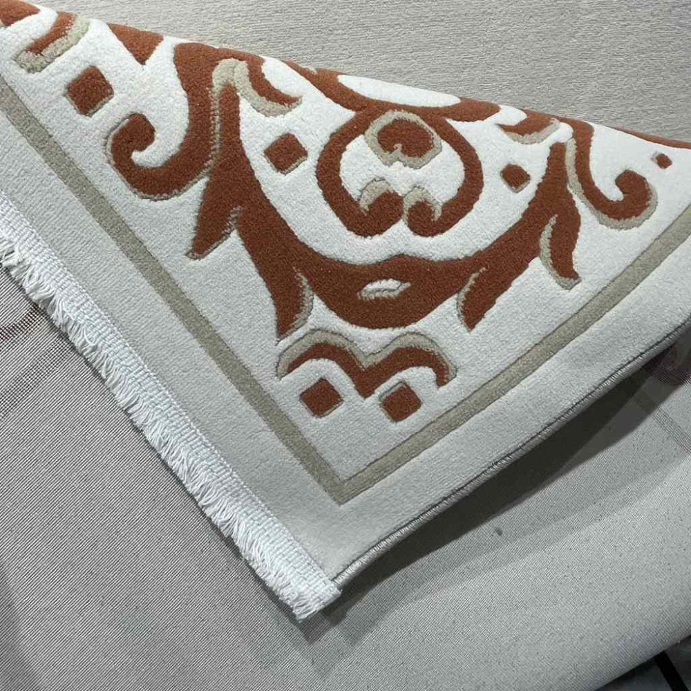 سجاد تركي فلورنس J674 بيج تيرا مقاس 250*350