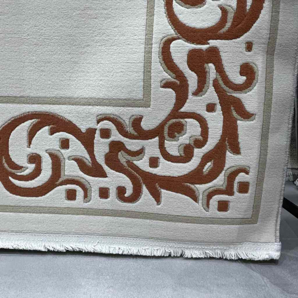 سجاد تركي فلورنس J674 بيج تيرا مقاس 250*350