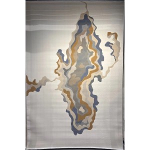 Turkish rug Florence J870 Biege blue size 300*500
