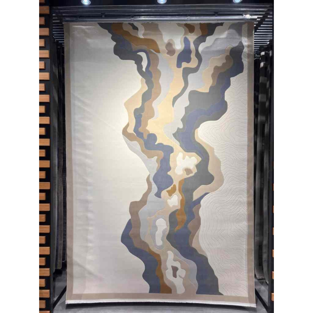 سجاد تركي فلورنس 620 كريم سماوي مقاس 400*600