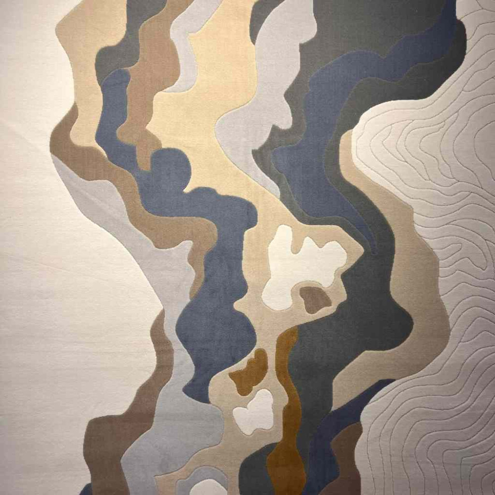 سجاد تركي فلورنس 620 كريم سماوي مقاس 400*600