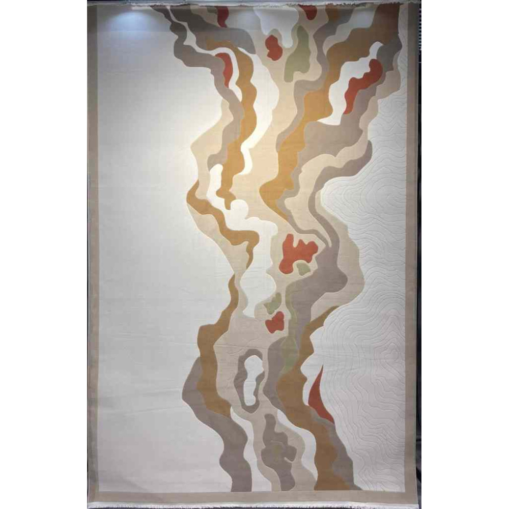 سجاد تركي فلورنس 620 كريم مولتي مقاس 100*200