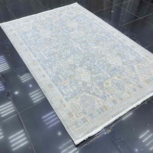 سجاد بوهيمي تركي جاليري F536CT11 رصاصي كريم مقاس 300*400 سجاد بوهيمي تركي جاليري F536CT11 رصاصي كريم مقاس 300*400