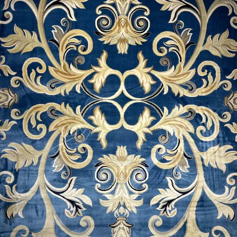 Turkish rug LAMINA French pattern 40844A blue size 300*400