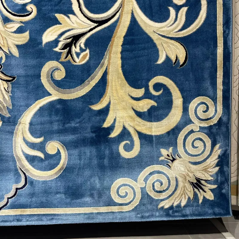 Turkish rug LAMINA French pattern 40844A blue size 300*400
