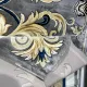 سجاد تركي لمينا نقش فرنسي 40844A رصاصي مقاس 100*300