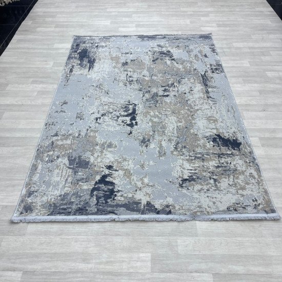 Turkish pearl carpet 15456A gray blue size  300*400