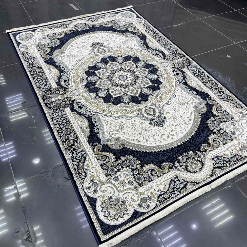 سجاد نجلة تركي كلاسيك ناعم NC63B كحلي مقاس 150*230 سجاد نجلة تركي كلاسيك ناعم NC63B كحلي مقاس 150*230