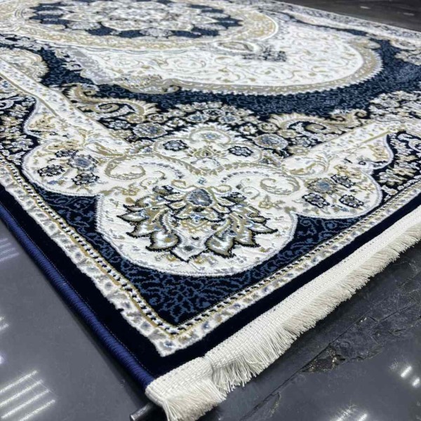 Nagla Türkiye Classic Soft Carpet NC63B Navy Size 400*500