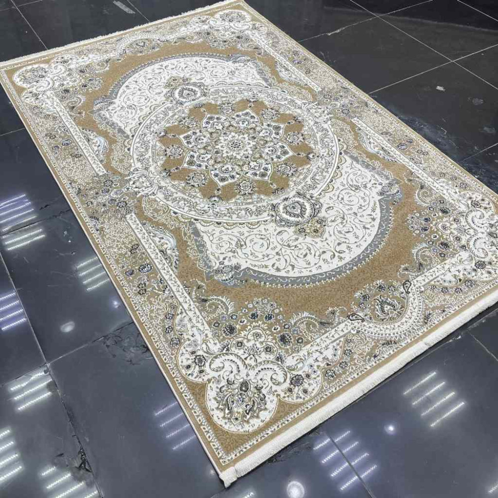 سجاد نجلة تركي كلاسيك ناعم NC63B بيج بيج مقاس 100*200 سجاد نجلة تركي كلاسيك ناعم NC63B بيج بيج مقاس 100*200