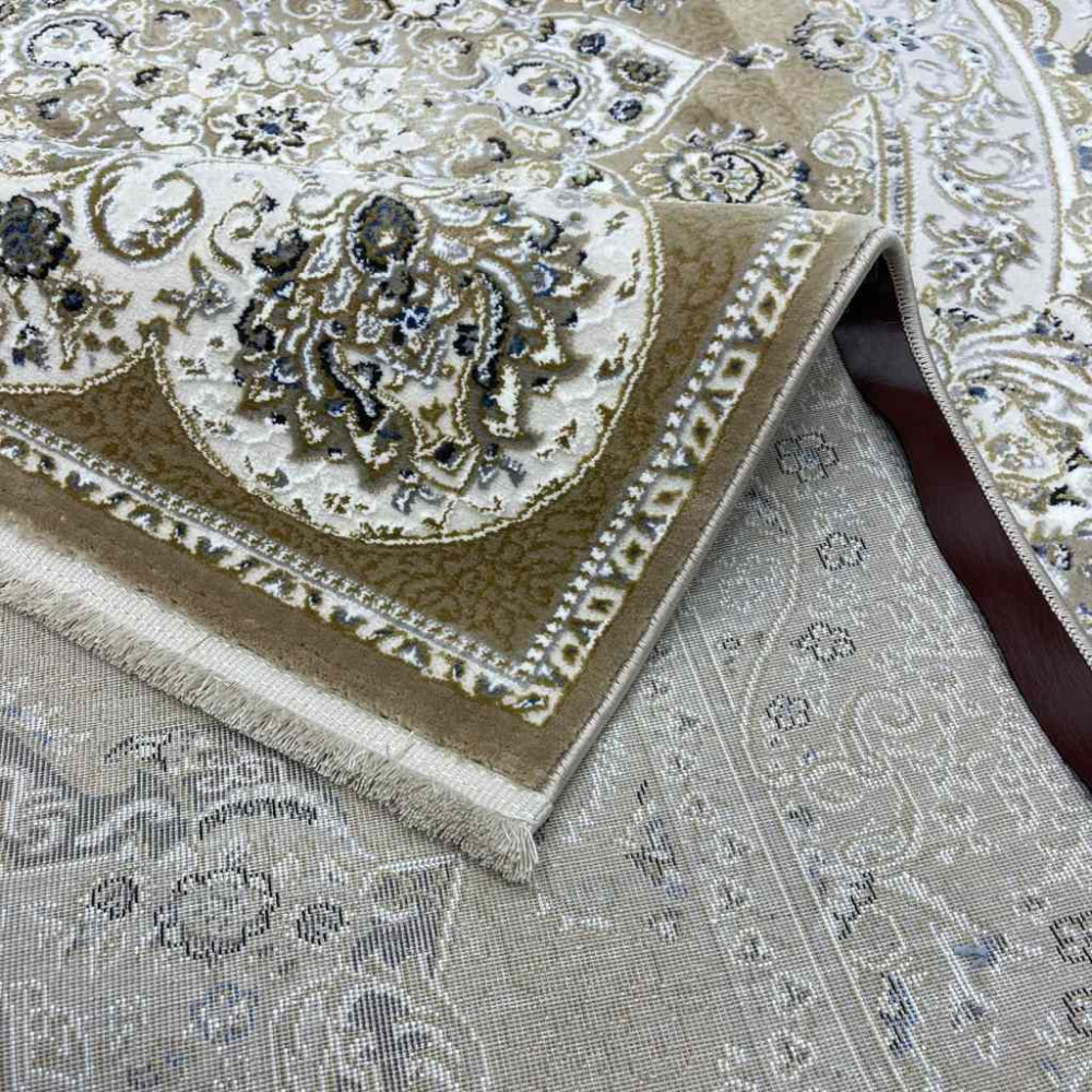 سجاد نجلة تركي كلاسيك ناعم NC63B بيج بيج مقاس 100*200 سجاد نجلة تركي كلاسيك ناعم NC63B بيج بيج مقاس 100*200