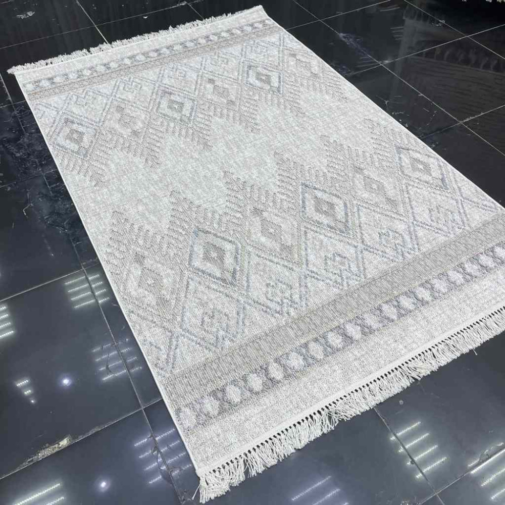 سجاد خيش تركي اوكفيل OF989A رصاصي كريم مقاس 300*400 سجاد خيش تركي اوكفيل OF989A رصاصي كريم مقاس 300*400