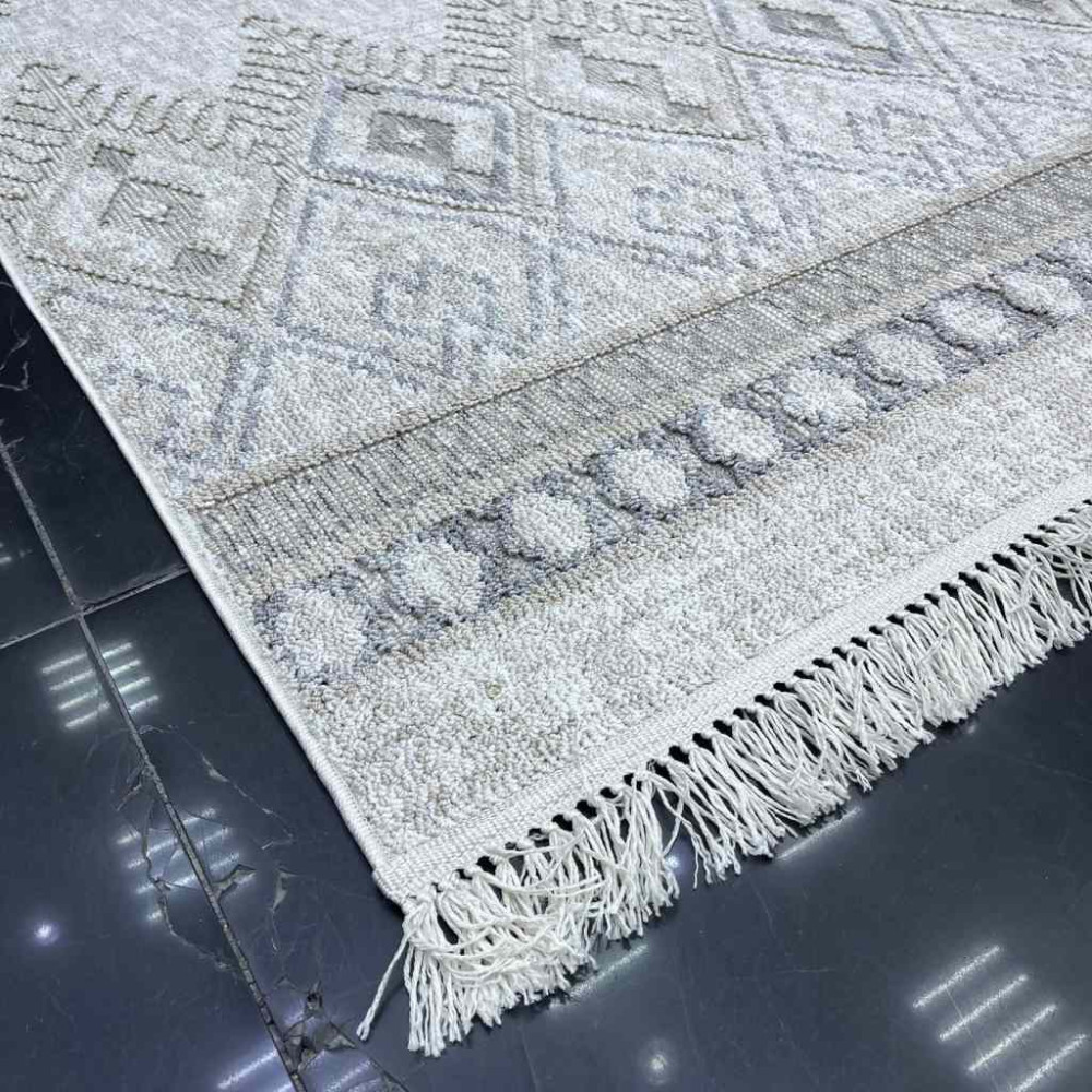 سجاد خيش تركي اوكفيل OF989A رصاصي كريم مقاس 300*400 سجاد خيش تركي اوكفيل OF989A رصاصي كريم مقاس 300*400