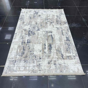 سجاد اوقيانوس تركي 02678C سماوي بيج مقاس 100*200