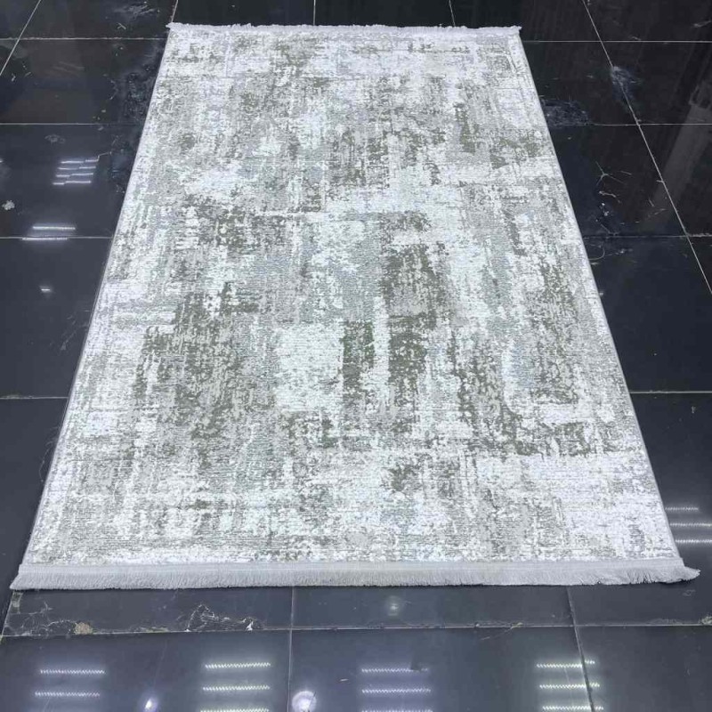 سجاد اوقيانوس تركي 02678C اخضر رصاصي مقاس 100*300