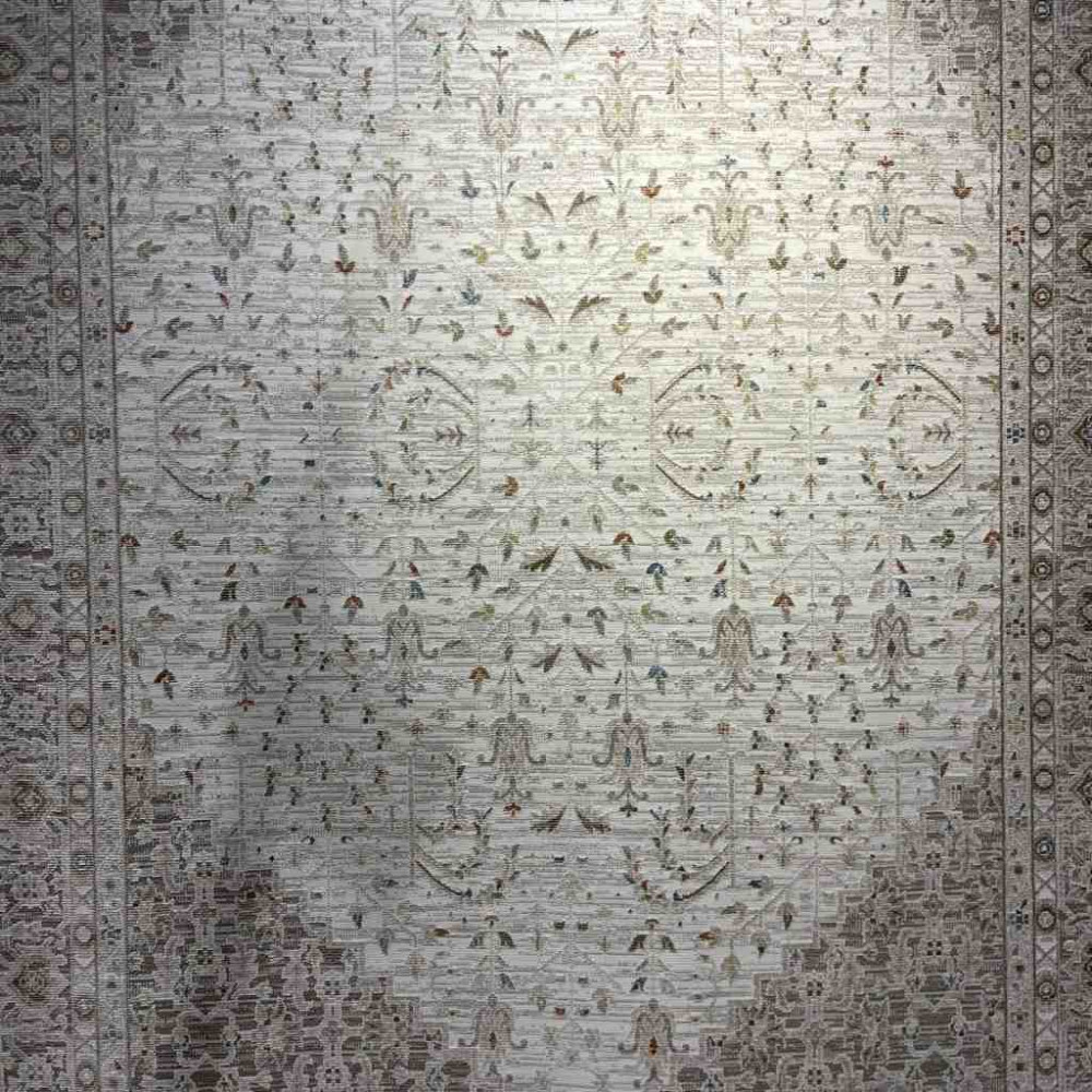 سجاد تركي بوهيمي اورنات AA034B كريم مقاس 400*500