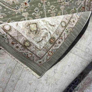 سجاد تركي بوهيمي اورنات AA034B اخضر مقاس 80*150