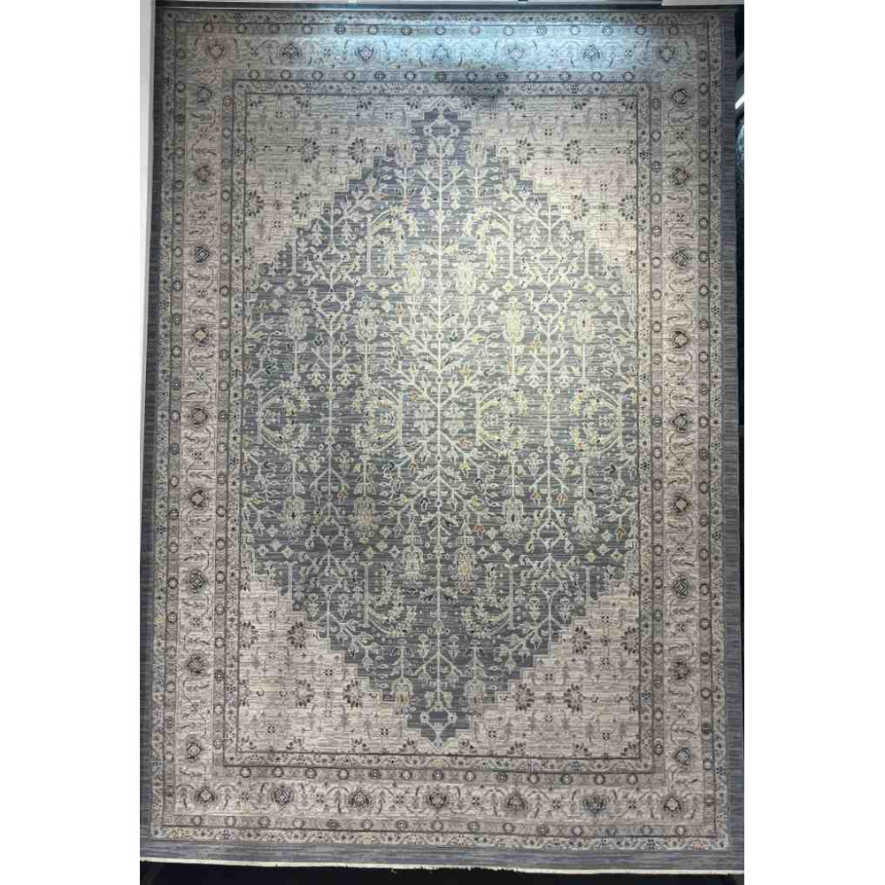 سجاد تركي بوهيمي اورنات AA034B كحلي مقاس 400*500