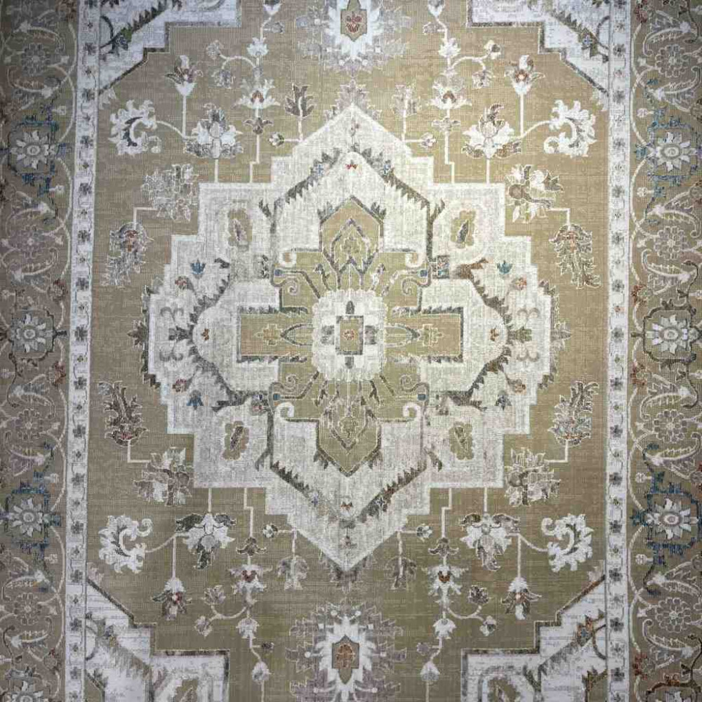 سجاد تركي بوهيمي اورنات G0641A ذهبي مقاس 100*300