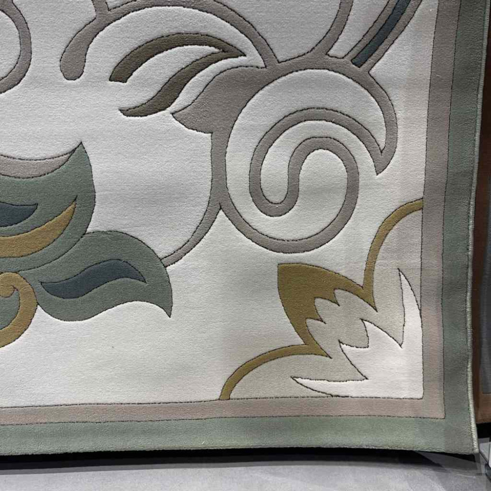 سجاد تركي بالاس S0190A ابيض اخضر مقاس 100*200 سجاد تركي بالاس S0190A ابيض اخضر مقاس 100*200