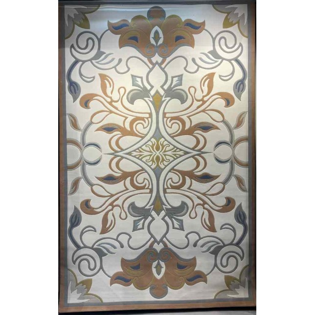 Turkish Palace Carpet S0190A Sky White terra Size 400*600