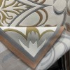 سجاد تركي بالاس S0190A  ابيض تيرا مقاس 400*400